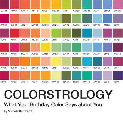 Colorstrology: What Your Birthday Color Says ab... 1594746915 Book Cover