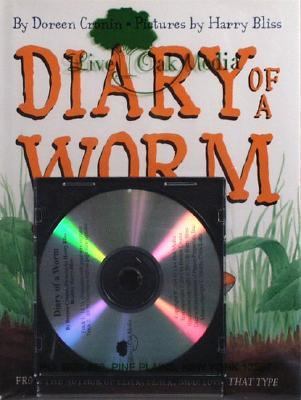 Diary of a Worm (1 Hardcover/1 CD) [With Hardco... 1591128722 Book Cover