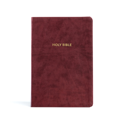 KJV Rainbow Study Bible, Burgundy Leathertouch,... 1087782740 Book Cover