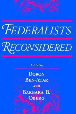 Federalists Reconsidered 0813918197 Book Cover