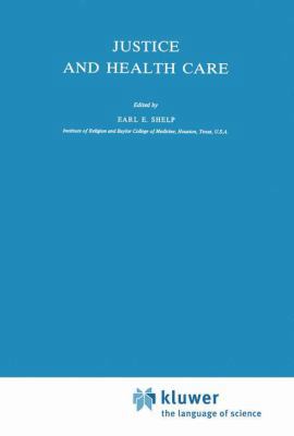 Justice and Health Care 9027712077 Book Cover
