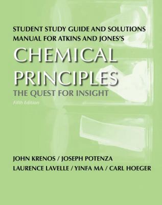 Study Guide for Chemical Principles 1429231351 Book Cover
