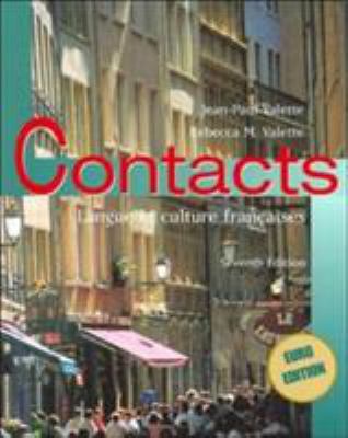 Contacts Euro Edition: Langue Et Culture Franca... 0618007482 Book Cover