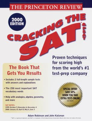 Princeton Reviw: Cracking the SAT & PSAT, 2000 ... 0375754032 Book Cover