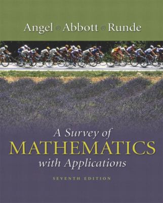 A Survey of Mathematics with Applications 0321112504 Book Cover
