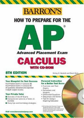 How to Prepare for the AP Calculus with CD-ROM 0764177664 Book Cover