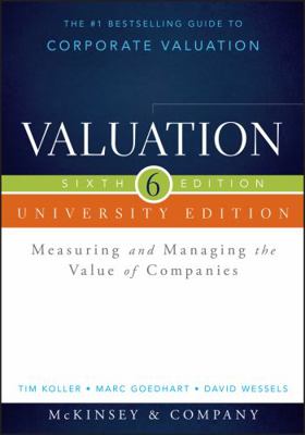 Valuation: Measuring and Managing the Value of ... 1118873734 Book Cover