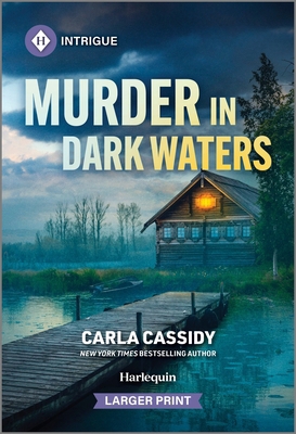 Murder in Dark Waters [Large Print] 1335082387 Book Cover