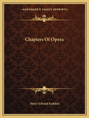 Chapters Of Opera 1162657510 Book Cover