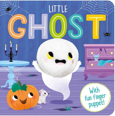 Little Ghost: A Finger Puppet Board Book 1837955794 Book Cover