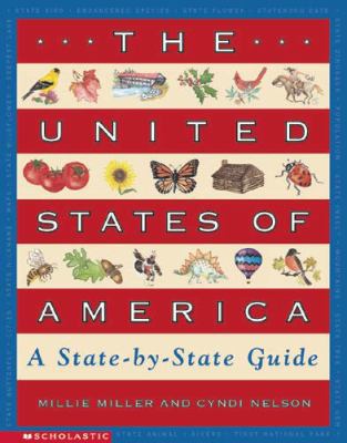 The United States of America: A State-By-State ... 0590043749 Book Cover