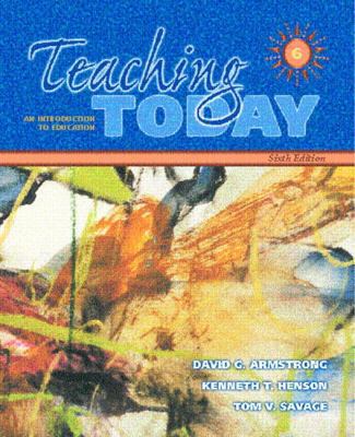 Teaching Today: An Introduction to Education, S... B000J64TKM Book Cover