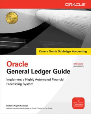 Oracle General Ledger Guide 0071622292 Book Cover