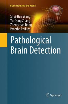 Pathological Brain Detection 9811338345 Book Cover