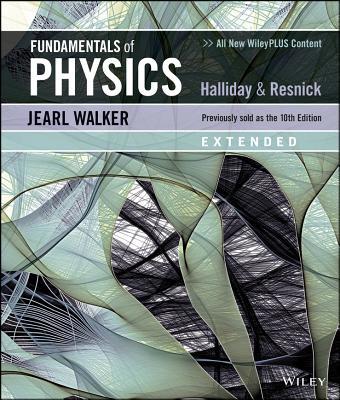 Fundamentals of Physics, Extended 1119460131 Book Cover