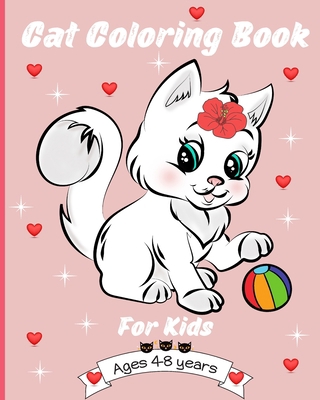 Cat Coloring Book for Kids Age 4-8 Years: Amazi... B0CHXS825D Book Cover