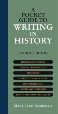 A Pocket Guide to Writing in History 0312403577 Book Cover