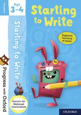 PWO: Start To Write Age 3-4 Bk Sticker 0192765361 Book Cover