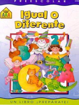 Same or Different (en español) [Spanish] 0938256807 Book Cover