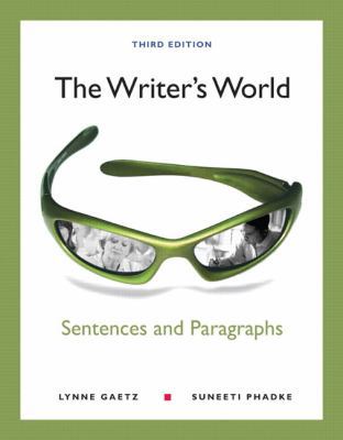 The Writer's World: Sentences and Paragraphs (3... 0205781799 Book Cover