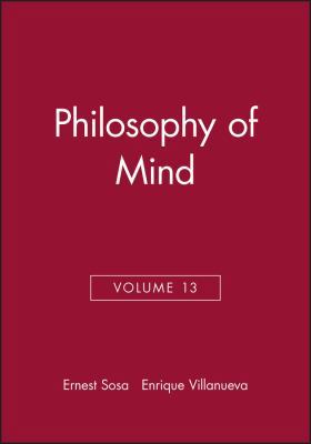 Philosophy of Mind, Volume 13 1405108509 Book Cover