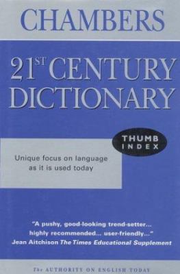Chambers 21st Century Dictionary 0550142509 Book Cover