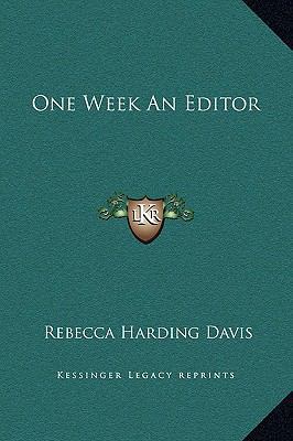 One Week An Editor 116916417X Book Cover