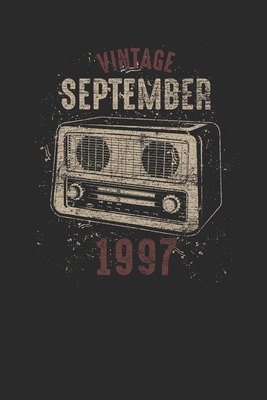 Vintage September 1997: Small Lined Notebook - ... 1694924882 Book Cover