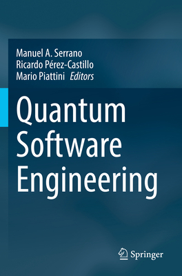 Quantum Software Engineering 3031053265 Book Cover