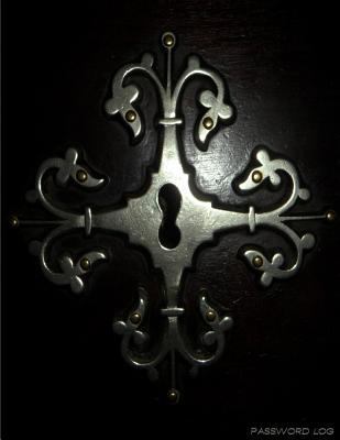 Password Log: Large Print - Old-Fashioned Keyhole 1530220262 Book Cover