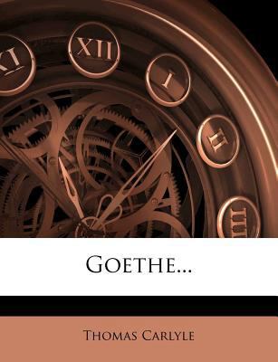 Goethe... [German] 1272075907 Book Cover