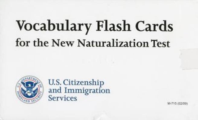 Vocabulary Flash Cards for the New Naturalizati... 0160825660 Book Cover
