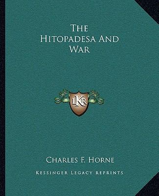 The Hitopadesa And War 1162860170 Book Cover