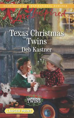 Texas Christmas Twins [Large Print] 0373899688 Book Cover