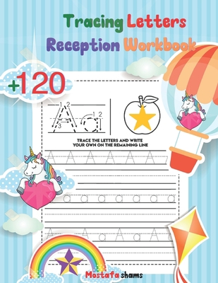 Tracing Letters Reception Workbook: Handwriting... B08VM3RG41 Book Cover