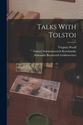 Talks With Tolstoi 1019002794 Book Cover