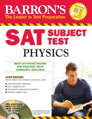 Sat Subject Test Physics, 10th Ed (Barron's SAT Subject Test Physics)