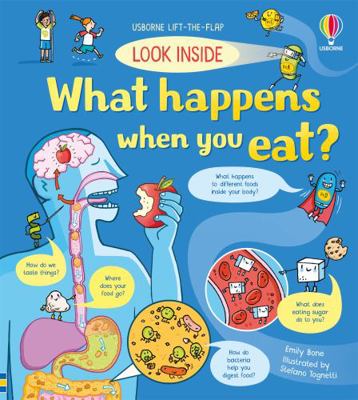 Look Inside What Happens When You Eat            Book Cover