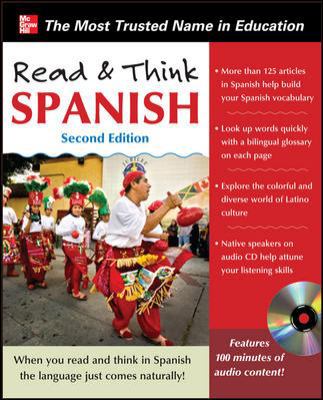 Read & Think Spanish [With CD (Audio)] 0071797572 Book Cover