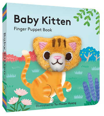 Baby Kitten: Finger Puppet Book: (Board Book wi... 1452181721 Book Cover