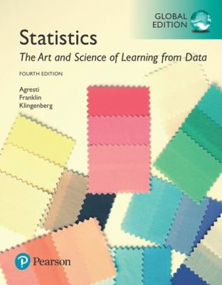Statistics: The Art and Science of Learning fro... 1292164778 Book Cover