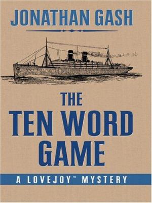 The Ten Word Game [Large Print] 0786266791 Book Cover