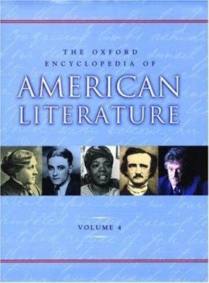 The Oxford Encyclopedia of American Literature 0195167279 Book Cover