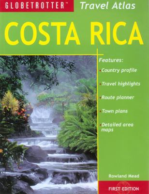Globetrotter Costa Rica Travel Atlas 1845373804 Book Cover
