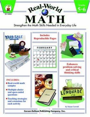Real-world Math Grades 5-6 (Real-world Math Ser... 1594410542 Book Cover