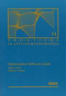 Optimization Software Guide 0898713226 Book Cover