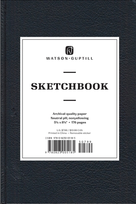 Medium Sketchbook (Black) 0823005186 Book Cover