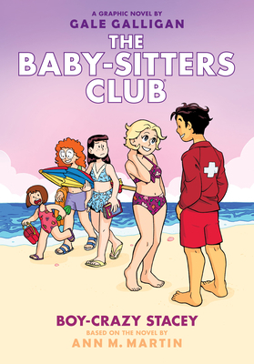 Boy-Crazy Stacey: A Graphic Novel (the Baby-Sit... 1338304526 Book Cover