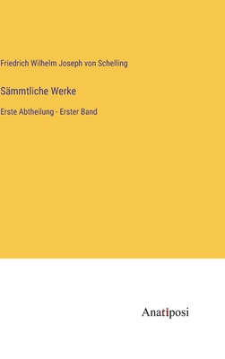Sämmtliche Werke: Erste Abtheilung - Erster Band [German] 3382001934 Book Cover