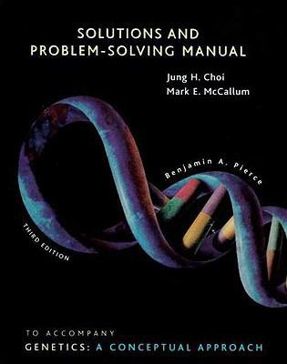 Genetics Solutions Manual 1429203536 Book Cover